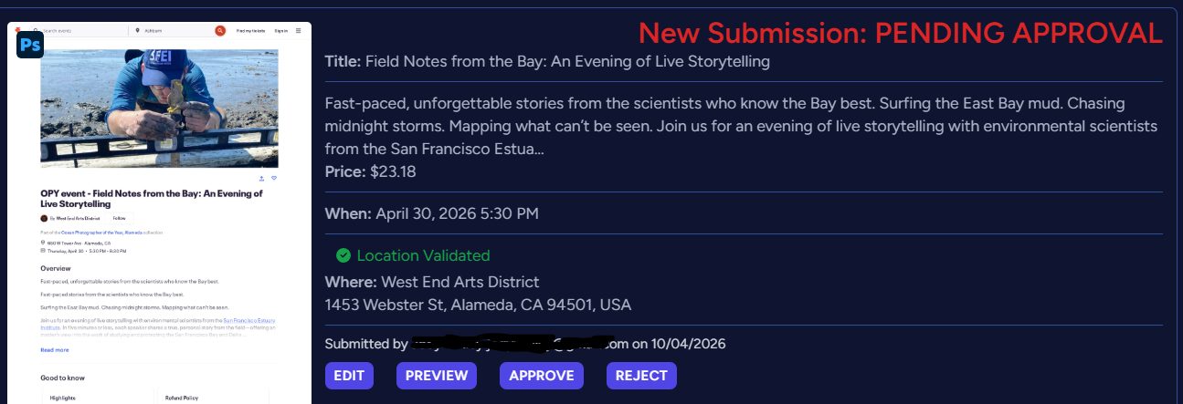 ZoopCalendar one-click approval