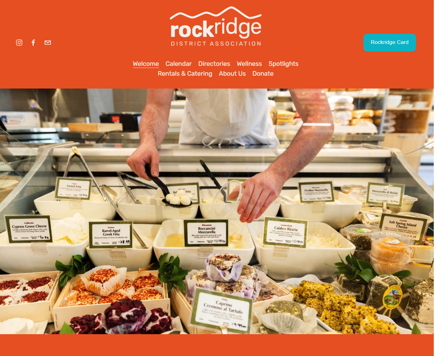 Rockridge district association site.